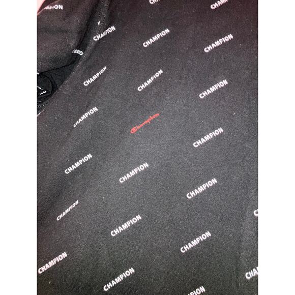 Champion black graphic tee size large - Picture 2 of 5